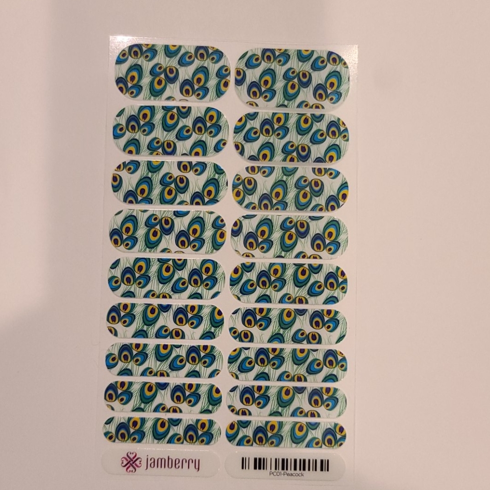 Jamberry Nail Wraps  - Peacock